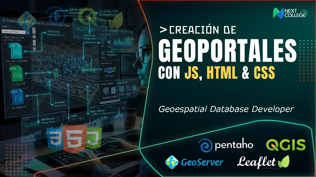 JavaScript, CSS & HTML para Geomátios